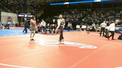 132 Class 4 lbs Champ. Round 1 - Ethan Kelly, Glendale vs Caleb Frankenberger, Lafayette (Wildwood)