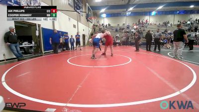 285 lbs Rr Rnd 5 - Jak Phillips, Grove Takedown Club vs Cooper Kennedy, Vinita Kids Wrestling