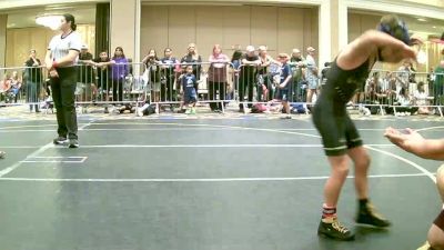 69 lbs Round Of 16 - Ares Duarte, Cal Grapplers vs Shaun Gonzalez, Scrap Yard Garage