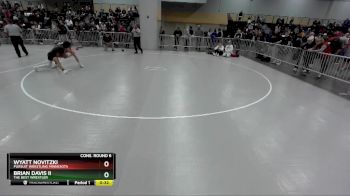 126 lbs Cons. Round 6 - Wyatt Novitzki, Pursuit Wrestling Minnesota vs Brian Davis Ii, The Best Wrestler