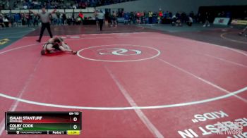 6A-113 lbs Champ. Round 2 - Colby Cook, West Linn vs Isaiah Stanturf, Roseburg