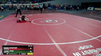 6A-113 lbs Champ. Round 2 - Colby Cook, West Linn vs Isaiah Stanturf, Roseburg