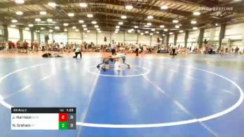 106 lbs Prelims - James Harrison, Ohio Titan Red vs Noah Graham, Attrition Wrestling Black