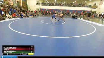 145 lbs Champ. Round 1 - Jack Murrell, Coeur D Alene vs Mason Faling, Lewiston