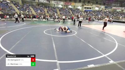 120 lbs Round Of 32 - Bronson Damgaard, Fowler vs Elijah Martinez, Longmont