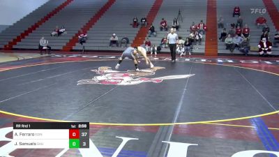 141 lbs Rr Rnd 1 - Anthony Ferraro, Edinboro vs Jake Samuels, Sacred Heart