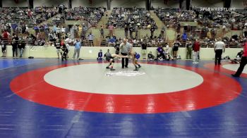 95 lbs Round Of 16 - Maddox Lowery, Dragons Junior Wrestling Club vs Xavier Mance, Lovett Wrestling Club