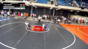 125 lbs Cons. Round 3 - Mia Orozco, Unattached vs Madison Bradley, Unattached