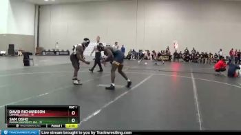 184 lbs 2nd Wrestleback (16 Team) - David Richardson, Campbellsville vs Sam Osho, Marian University (IN)