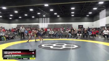 119 lbs Round 1 (8 Team) - Landon Rosenthal, Team 922 (OH-PA) vs Wes Baumgartner, Rebellion