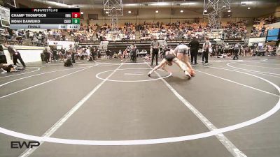 155 lbs Final - Champ Thompson, HURRICANE WRESTLING ACADEMY vs Noah Dawejko, Cabot Wrestling Club