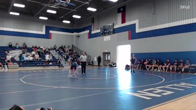 120 lbs Round 2 (3 Team) - Oliver Pulliam, Allen vs Mariano Villalobos, Lubbock Cooper