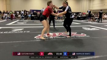 Maryelise Wantz vs Caitlynn Doers 2024 ADCC Orlando Open at the USA Fit Games