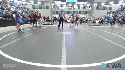 126 lbs Consolation - Alexis Johnson, Watonga Youth Wrestling vs YASLIN RODRIGUEZ, Hennessey Takedown Club