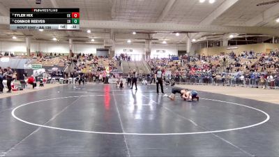 AA 138 lbs Cons. Semi - Connor Reeves, Springfield High School vs Tyler Hix, Cookeville High School