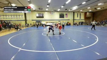 285 lbs Cons. Round 2 - Jack Callen, Wisconsin-Stevens Point vs Braxton Cottam, Pacific (or)