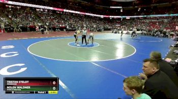 D3-157 lbs Quarterfinal - Tristan Steldt, Fennimore vs Nolen Waldner, Ithaca/Weston