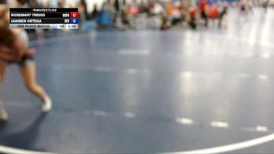 124 lbs 3rd Place Match - Rosemary Triggs, Wisconsin Stevens Point vs Jasimen Ortega, Southeast CC