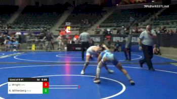 135 lbs Consolation - Jaxen Wright, Raw vs Andrew Wittenberg, Mile High WC