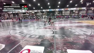 50 lbs Cons. Round 1 - Brecken Buchholz, Badlands Little Brawlers vs Teagen Walston, Team Champs