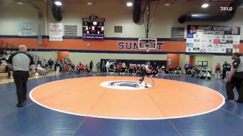 135 lbs 1st Place Match - Trinity Beasley, Blackman Middle School vs Alivia Jernigan, Coffee Co. Middle School