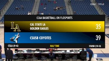 Replay: Cal State LA vs CSUSB - Spanish - 2025 Cal State LA vs CSUSB - Men's | Jan 2 @ 9 PM