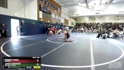 165 lbs Champ. Round 2 - James Edwards, Santiago Corona vs Robert Maria, Hueneme