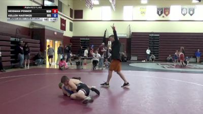 125.4-130.4 Champ. Round 2 - Heisman Penner, Western Dubuque vs Kellen Hastings, DC ELITE