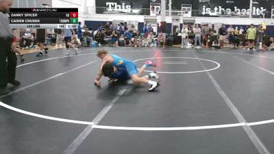 100 lbs Rr Rnd 4 - Danny Spicer, Kraken - MS vs Caiden Crusen, Triumph 1 - MS