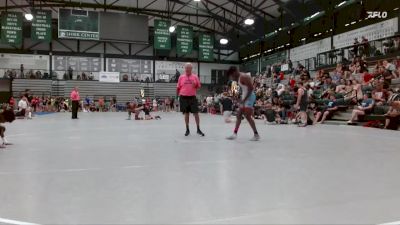 151-157 lbs Champ. Round 1 - Tyriq Thomas, Proviso Township Gladiators vs Tailan Robinson, Harper Hawks