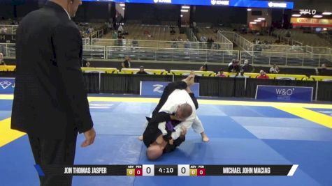 Michael John Maciag vs Jon Thomas Jasper 2025 Pan Jiu Jitsu IBJJF Championship