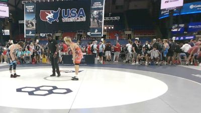 126 lbs Champ. Rd Of 128 - Miles Blanton, New Mexico vs Brennan Sprague, New York