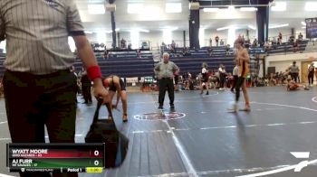 125 lbs Round 2 (6 Team) - AJ FURR, MF Savages vs Wyatt Moore, Ohio Hazards