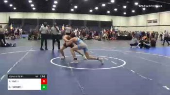 160 lbs Consolation - Nicholas Hall, DE vs Cole Hansen, WI
