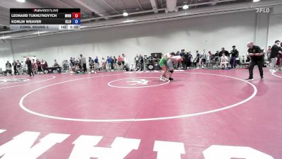 79 lbs Cons. Round 3 - Leonard Tukhlynovych, Minnesota vs Konlin Weaver, Club Lucha
