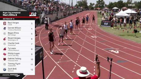 Men's 800m Open B