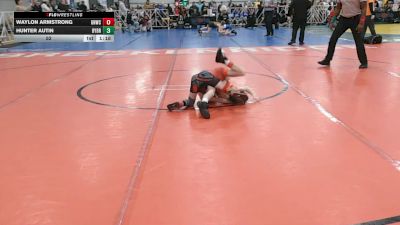 52 lbs Round 1 - 9:00am Friday - Hunter Autin, Backyard Brawlers vs Waylon Armstrong, Great Neck W.C.