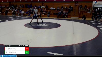 145 lbs Cons. Round 3 - Logan Wade, Mount Rainier vs Ben Porras, Kentwood