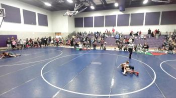 52 lbs Quarterfinal - Crue Meyer, Champions Wrestling Club vs Levi Bracken, Riverton Wolf Pack Wrestling