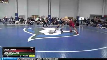197 lbs Quarterfinal - Jason Carter, Ursinus College vs Jordan Wallace, Ithaca College