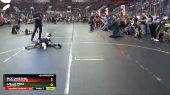 77 lbs Quarterfinal - Jace Underhill, Black Knights Youth WC vs Dallas Moss, Clarkston WC