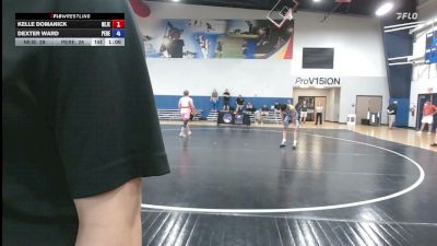 175 lbs Kelle Domanick, New Jersey vs Dexter Ward, Pennsylvania Red