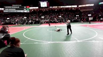 40 lbs 3rd Place Match - Jackson Bonnallie, BUC2 vs Jude DeWeerd, WSW1