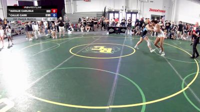 155 lbs 3rd Place Match - Natalie Carlisle, Ohio vs Callie Carr, R13 Wrestling