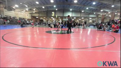 70 lbs Semifinal - Beau Anderson, Team Worx Wrestling Club vs Dash Roebuck, Coalgate Wildcat Wrestling Club