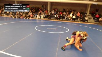 105 lbs 3rd Place Match - Perla Bonilla Franco, Grand Island vs Alicia Marfileno, Kearney