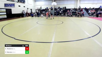 155 lbs Rr Rnd 3 - Emilie Robbins, Sallisaw HS vs Piper Morton, Oologah