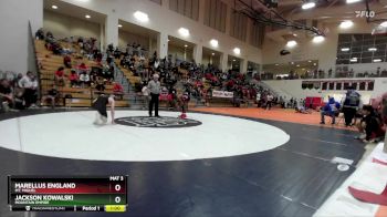 138 lbs Cons. Round 5 - Marellus England, Mt. Miguel vs Jackson Kowalski, Mountain Empire