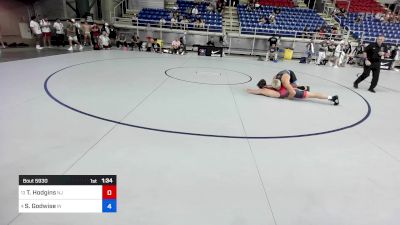 190 lbs Rnd Of 16 - Tanner Hodgins, NJ vs Seer Godwise, IN