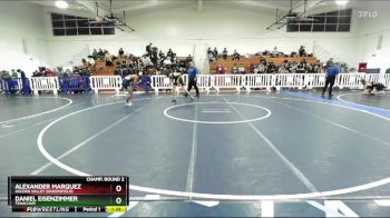 126 lbs Champ. Round 2 - Alexander Marquez, Golden Valley (Bakersfield) vs Daniel Eisenzimmer, Tehachapi
